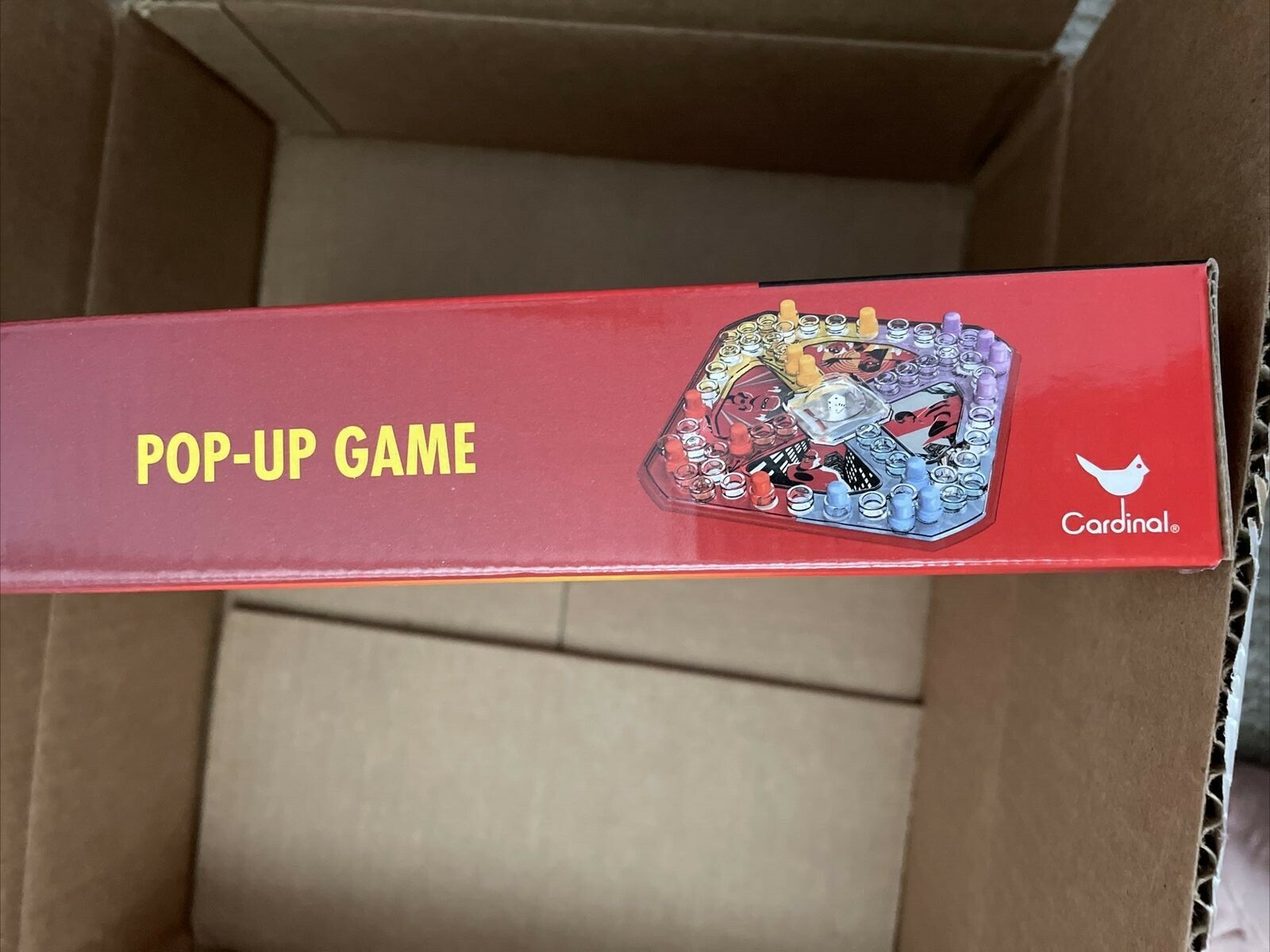 NEW DISNEY LIMITED EDITION 10" Incredibles Popper POP-UP Board Game birthday