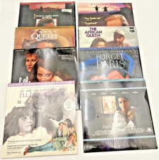 8 ROMANCE LASERDISC LD- DANCES WOLVES, DOCTOR, QUIGLEY, AFRICAN QUEEN, MAN TATE