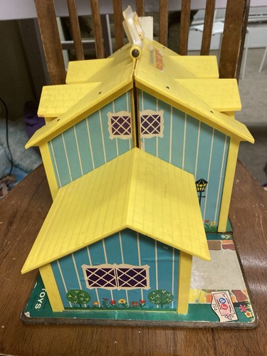 Vintage Fisher Price little people play family house 952 1969 - Picture 5 of 15