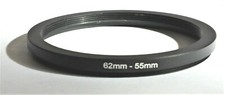 Uno New 62mm For 55MM 62-55mm Metal Reducer Ring Step Filter Adapter