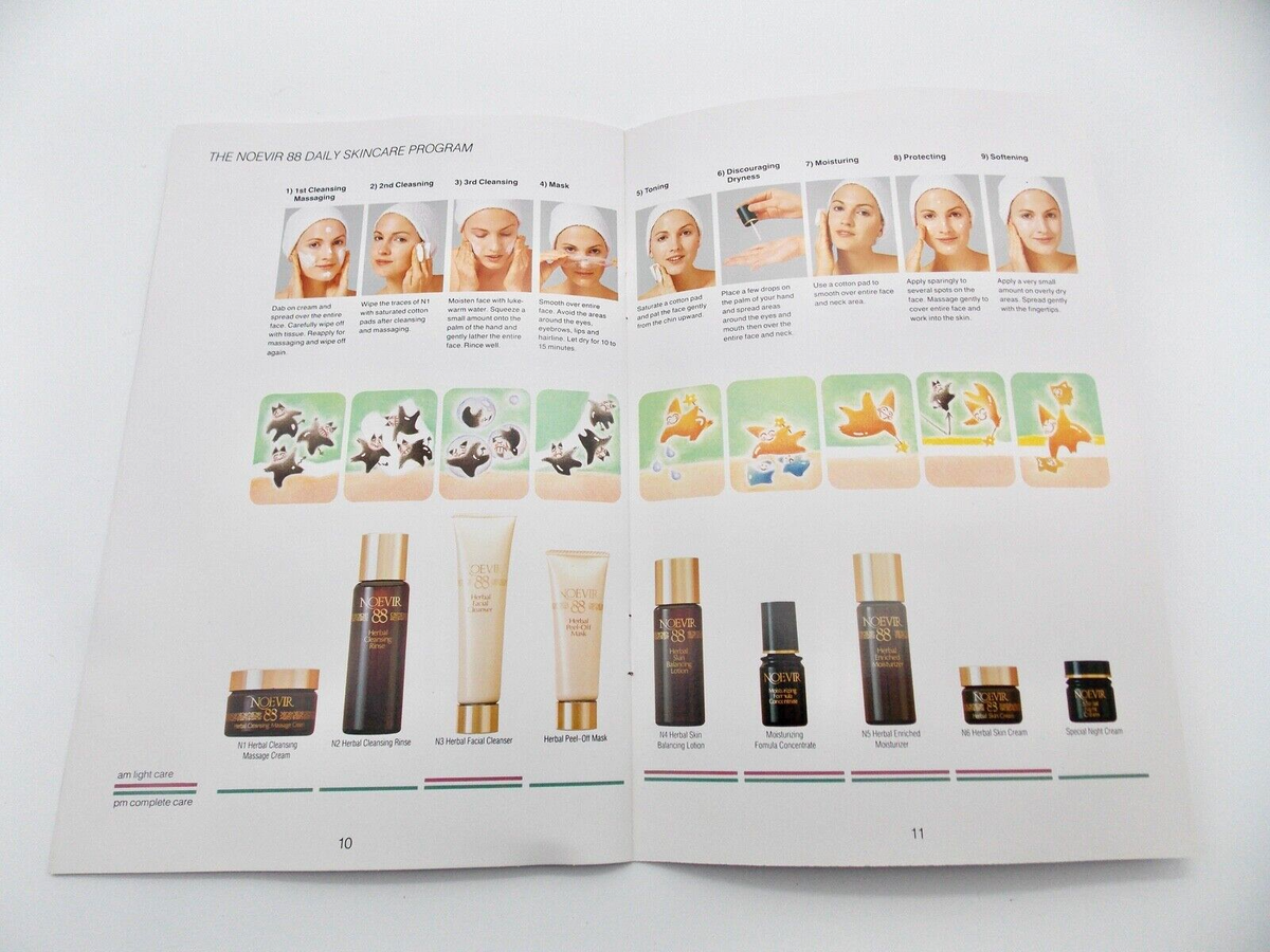 Noevir 88 Herbal Skincare Introductory Set 5 Pc in Box w