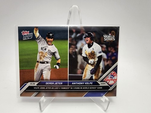 2024 Topps Now 878 Derek Jeter / Anthony Volpe