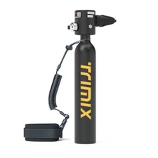Trimix Mini Scuba Diving Tank 0.5L Portable Cylinder 6-10Mins Depth 5 meters
