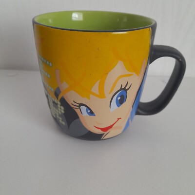 Disney Tinkerbell Pixie Power große schwarz/grün Tasse