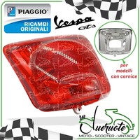 Piaggio Vespa GTS 125/300 GTV 6 SEI Giorni Original RüCklicht Bremsleuchte Stop