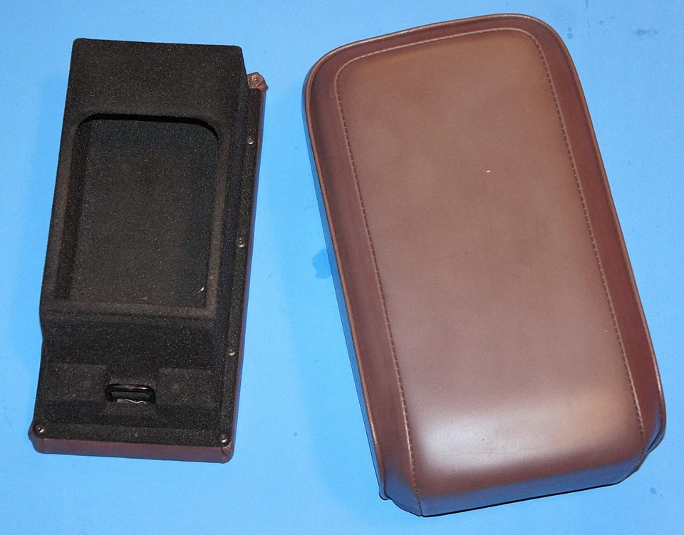 Cadillac Eldorado Seville 1989-1991 OEM consola central reposabrazos - palisandro Foto 2 de 4