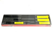 Snap on Tools NEW SPBS704AHV 4pc Hi-Viz Yellow 8,12,18 & 24" Striking Prybar Set