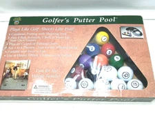 Dennco Club Champ Golfer's Putter Pool Combined Family Fun Golfing Game Set
