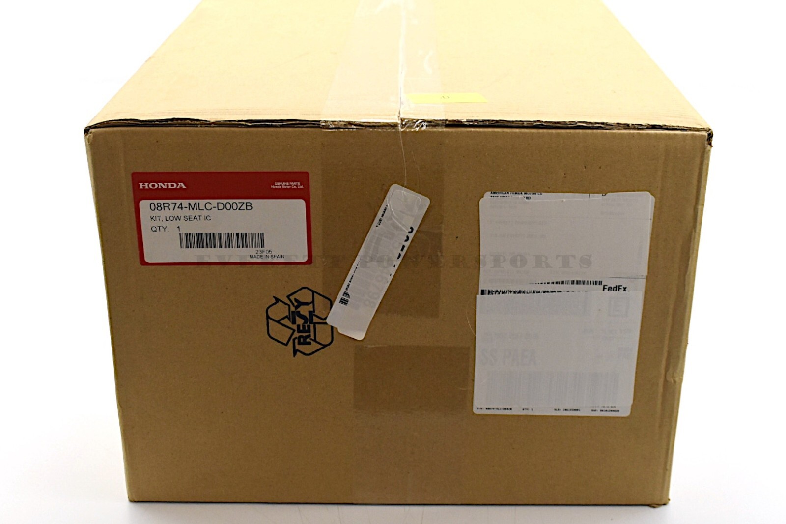 Low Seat Short Cut Saddle 24 XL750 Transalp 20mm Lower 08R74-MLC-D00ZB ...