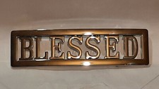 BLESSED Custom Personalized Name Belt Buckle -Put your name or word on Buckle
