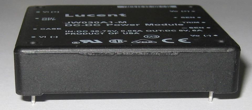 Lucent DC-DC Converter Power Module - 5V / 6A DC Out - 30 Watt   36 - 75 V DC In - Image 2 of 4