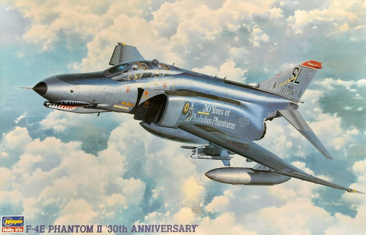 その他 Hasegawa F-4EJ PHANTOM II 1:48 McDonnell Douglas F-4EJ KAI Phantom II - 1/48 Hasegawa