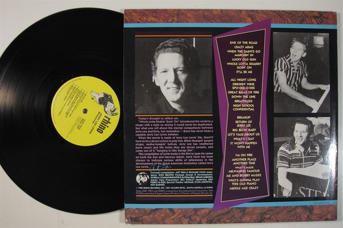 JERRY LEE LEWIS Milestones RHINO 2XLP VG++ gatefold with booklet b - Picture 2 of 3