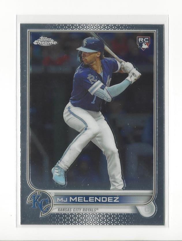 2022 Topps Chrome Update #USC38 MJ Melendez RC Rookie Royals