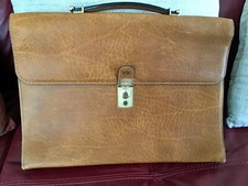 goldpfeil leather briefcase