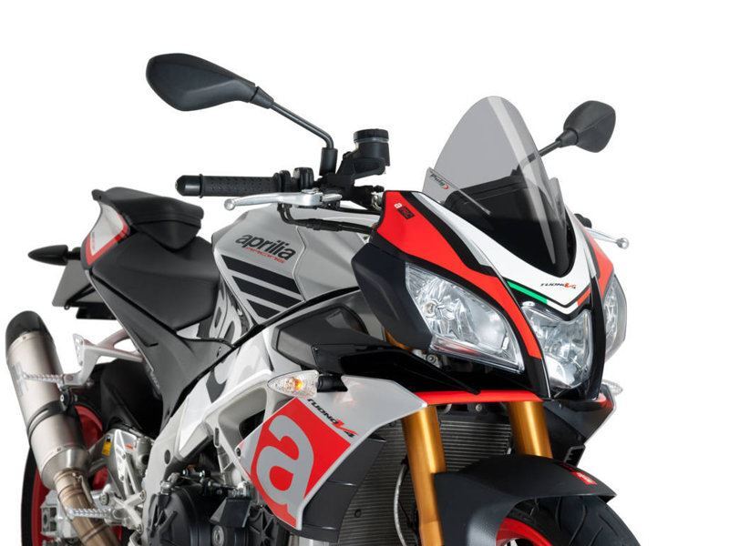 Puig Light Smoke Z-Racing Screen Aprilia Tuono V4 1100 Factory 2015-2020