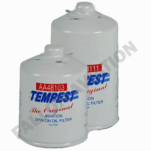 Tempest Oil Filter Application Chart