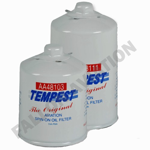 Tempest Aircraft Oil Filter AA481102 Aviation SpinOn Oil Filter eBay