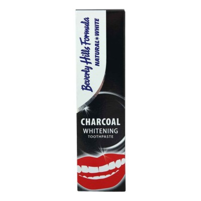 5020105003923 BEVERLY HILLS Natural White Charcoal Whitening Toothpaste pasta do