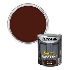 RONSEAL 10 YEAR WEATHERPROOF WOOD PAINT (2 IN 1 FORMULA) GLOSS - ALL COLOURS