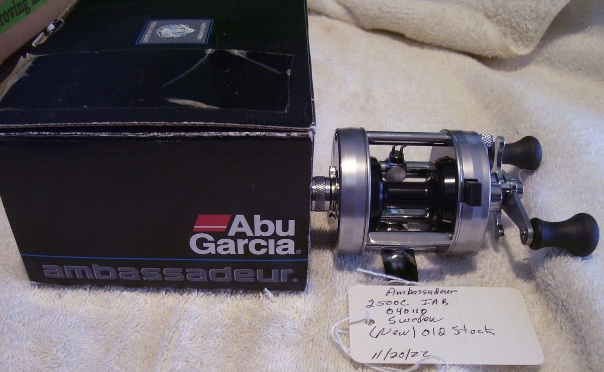 AMBASSADEUR 2500C IAR 11/20/22 REEL BOX NEW OLD STOCK #040110