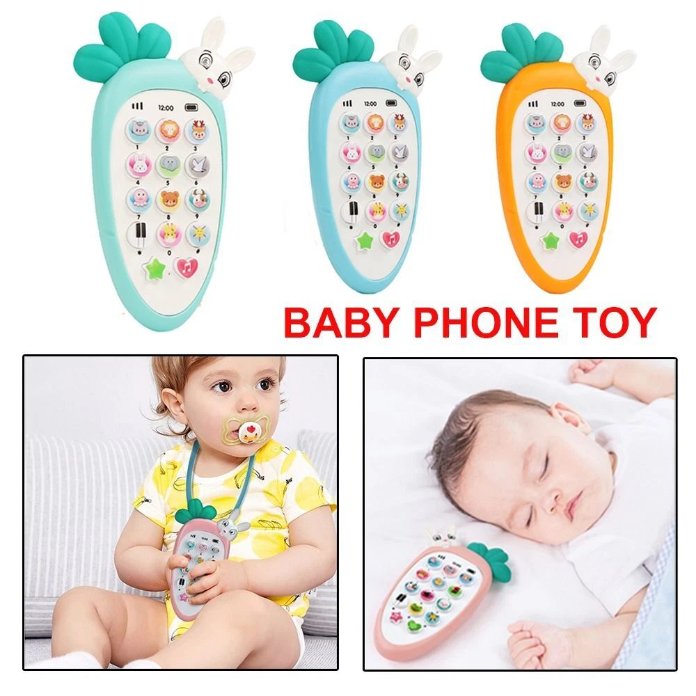 Baby Telephone Toy Children Phone Toy Educational Movable