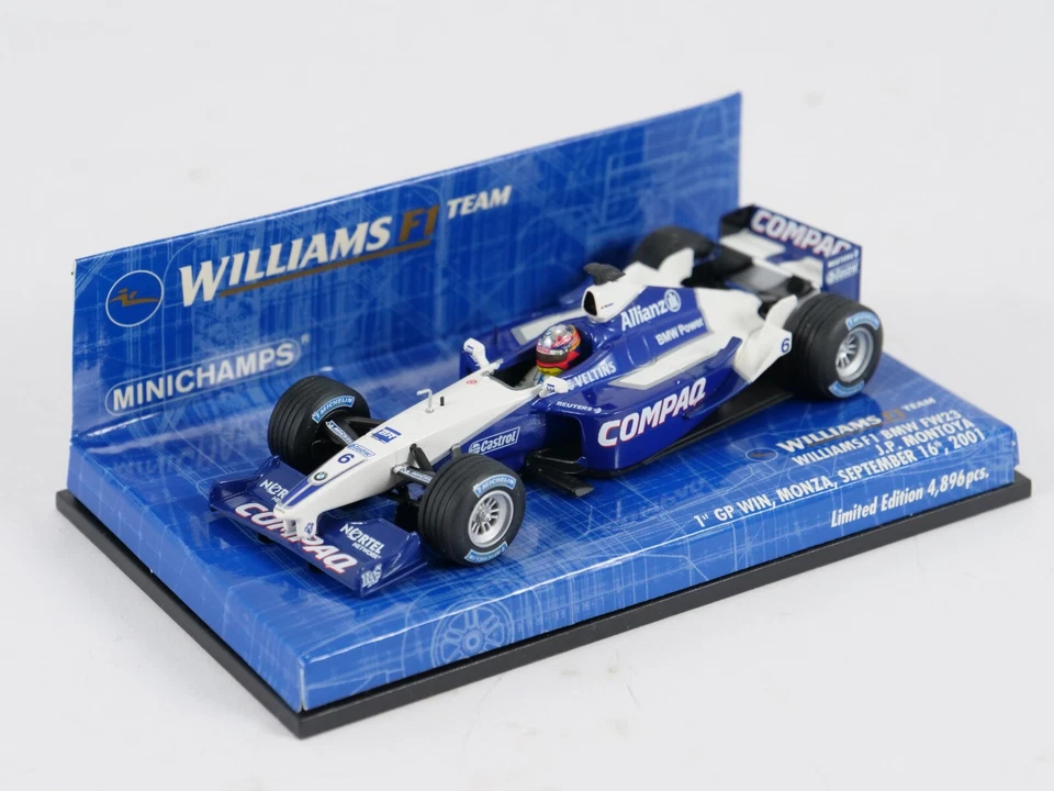 Minichamps 1/43 Williams BMW FW23 Montoya GP Vittoria 2001 400 010126 400010126 - Immagine 3 di 4