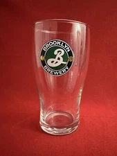 BROOKLYN BREWERY- TULIP PINT GLASS- 16 OZ.