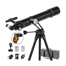 Telescope,90 mm Aperture 700 mm - Vertisteel AZ Mounting Base,Telescope for A...