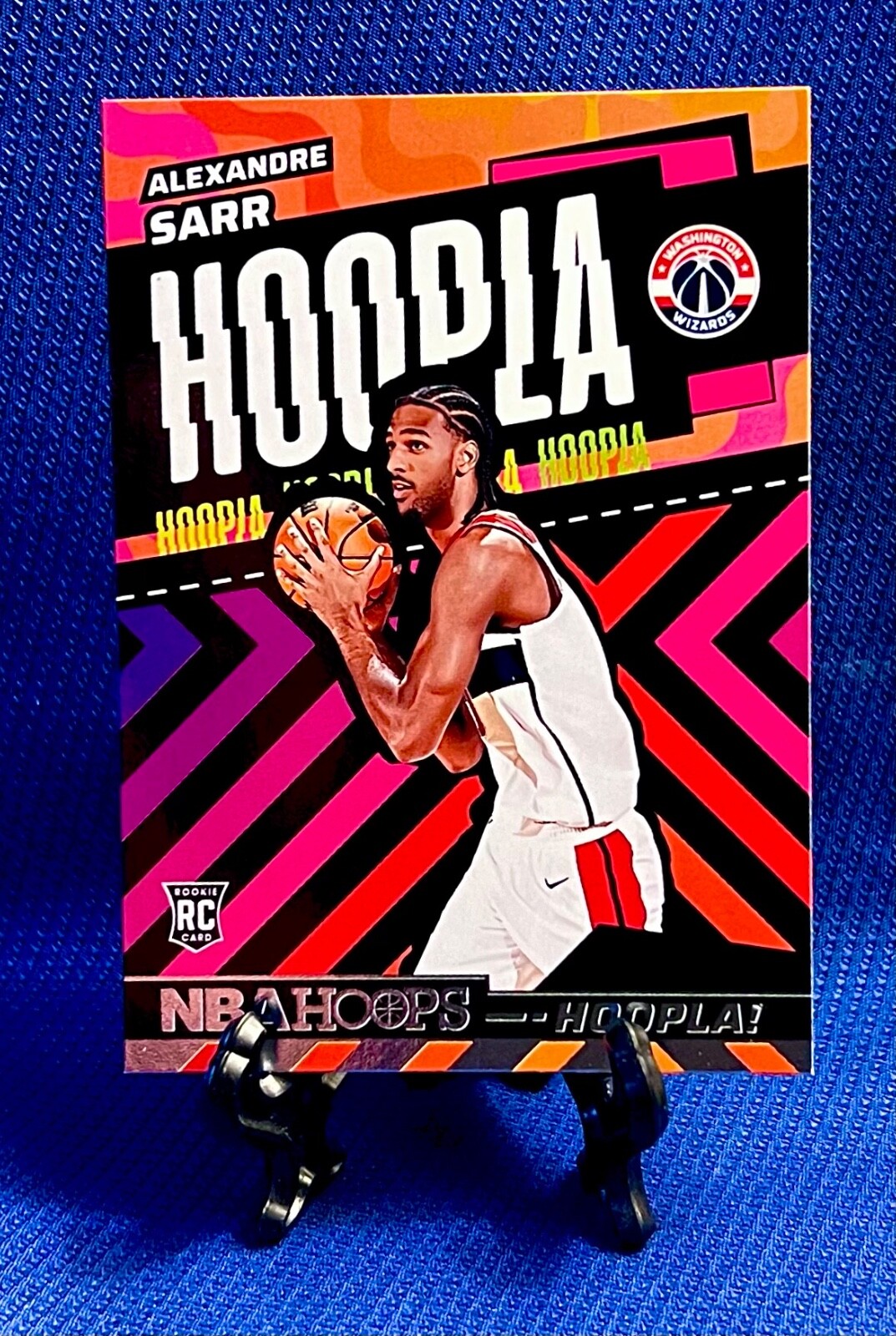 Alexandre Sarr 2024-25 PANINI NBA Hoops Hoopla Insert Rookie #11 RC Wizards