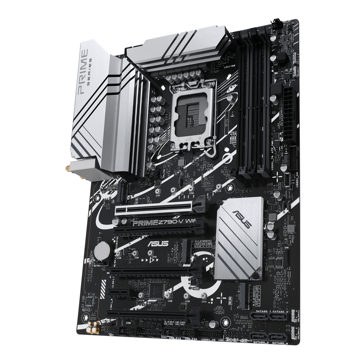 【中古品】 Core i5 14600KF + PRIME Z790 D4 ASUS Z790-P Prime WiFi D4 Intel LGA 1700 ATX Motherboard