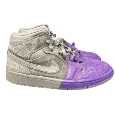 Jordan 1 Mid x Sheila Rashid UNITE 2020 Basketball Sneakers Shoes Size 8 Womens