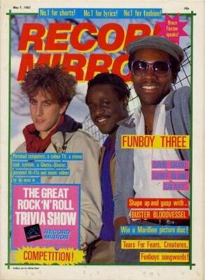 Funboy Three Bad Manners Phil Fearon Spandau Ballet David Grant mag