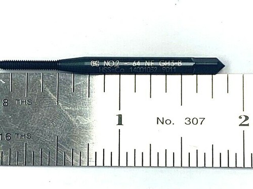#2-64 UNF GH3 THREAD FORMING TAP ROLL TAP HYPRO HSS COB BLACK OSG 1400103201 - Bild 3 von 6