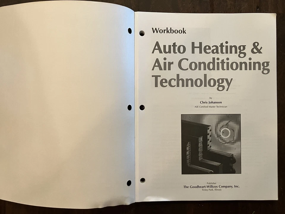 ASE Workbook Auto Heating & Air Conditioning Technology by Johanson, Chris - Image 2 of 4