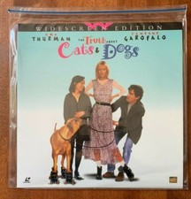THE TRUTH ABOUT CATS AND DOGS Widescreen Laserdisc Uma Thurman, Janeane Garofalo