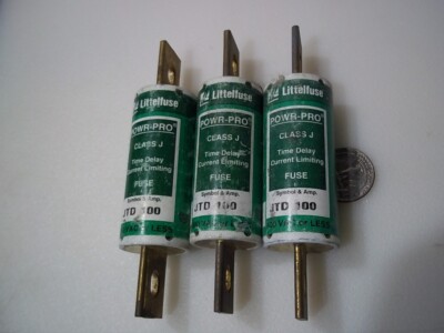 Littelfuse JTD-100 600 Volt 150 Amp POWR-PRO CLASS J Time Delay Current Limiting