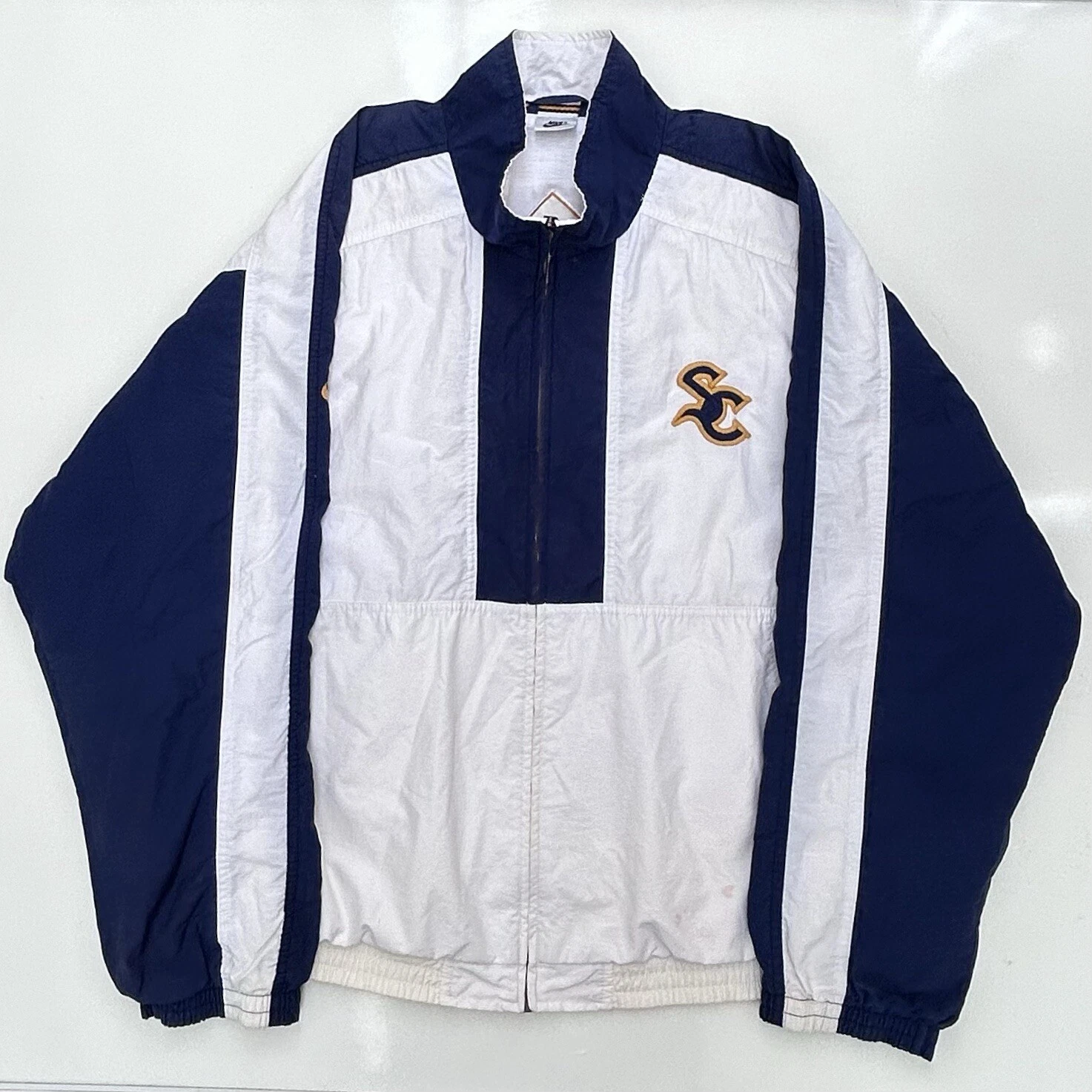 Veste zippée intégrale tennis sportwear vintage années 90 Nike Supreme Court taille homme XL »
