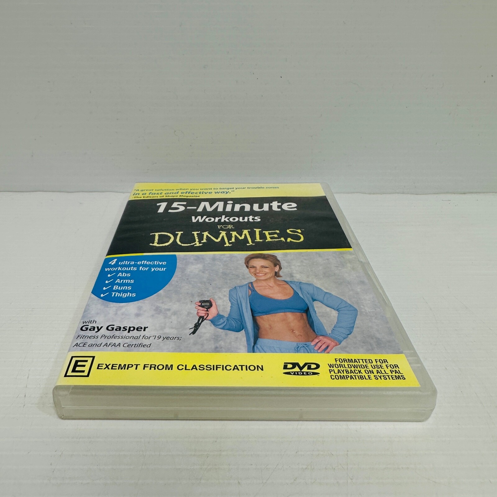 15 Minute Workouts For Dummies DVD Region 0 All Free PAL Exercise Health eBay