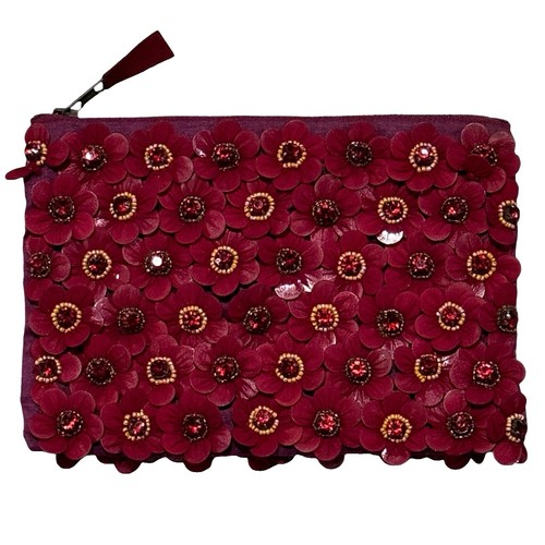 Anthropologie Jasper &Jeera Beaded Hand Bag Boho Festival  display picture 3