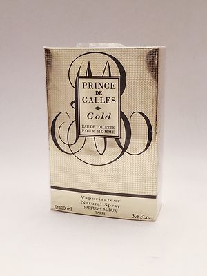 Prince de Galles GOLD 3.4 oz/ 100 ml Eau de Toilette Spray For Men NIB Sealed