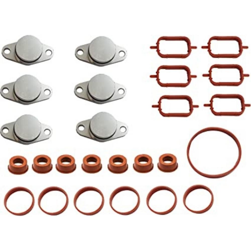 Kit collecteur admission 6 cylindres joint et clapet de rechange moteur 26 pièces 3RG