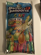 10 Bags - Zuru Bunch O Balloons Self Sealing Water Balloons 100 in Each