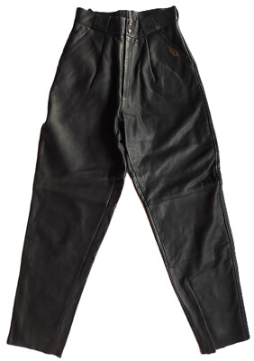 Richa Lederhose Motorradhose schwarz NEU Retro Sonderverkauf
