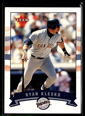 2002 FLEER TIFFANY /200 RYNA KLESKO PADRES