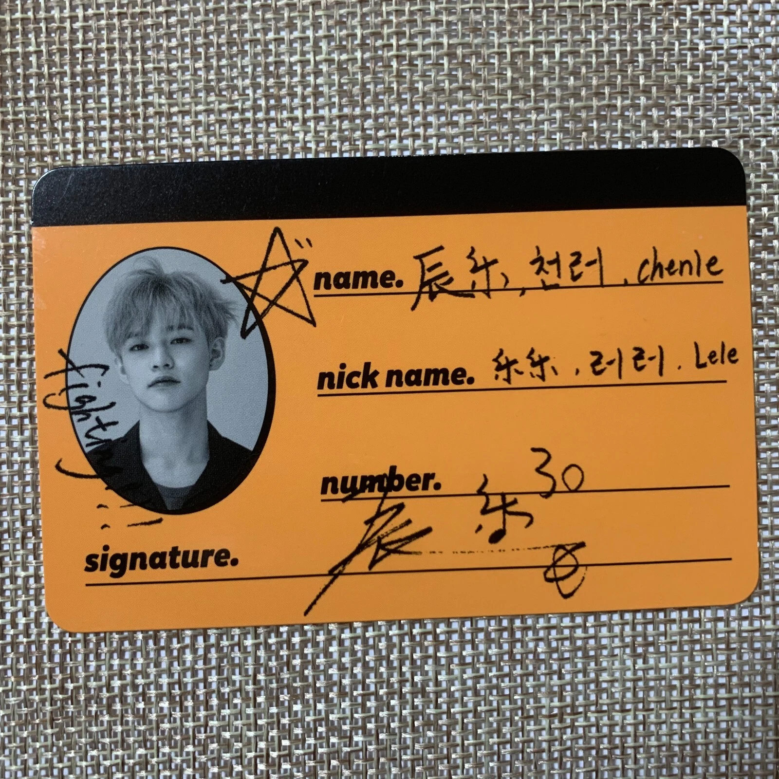 Chenle - We Go Up Album PC photocard photocard