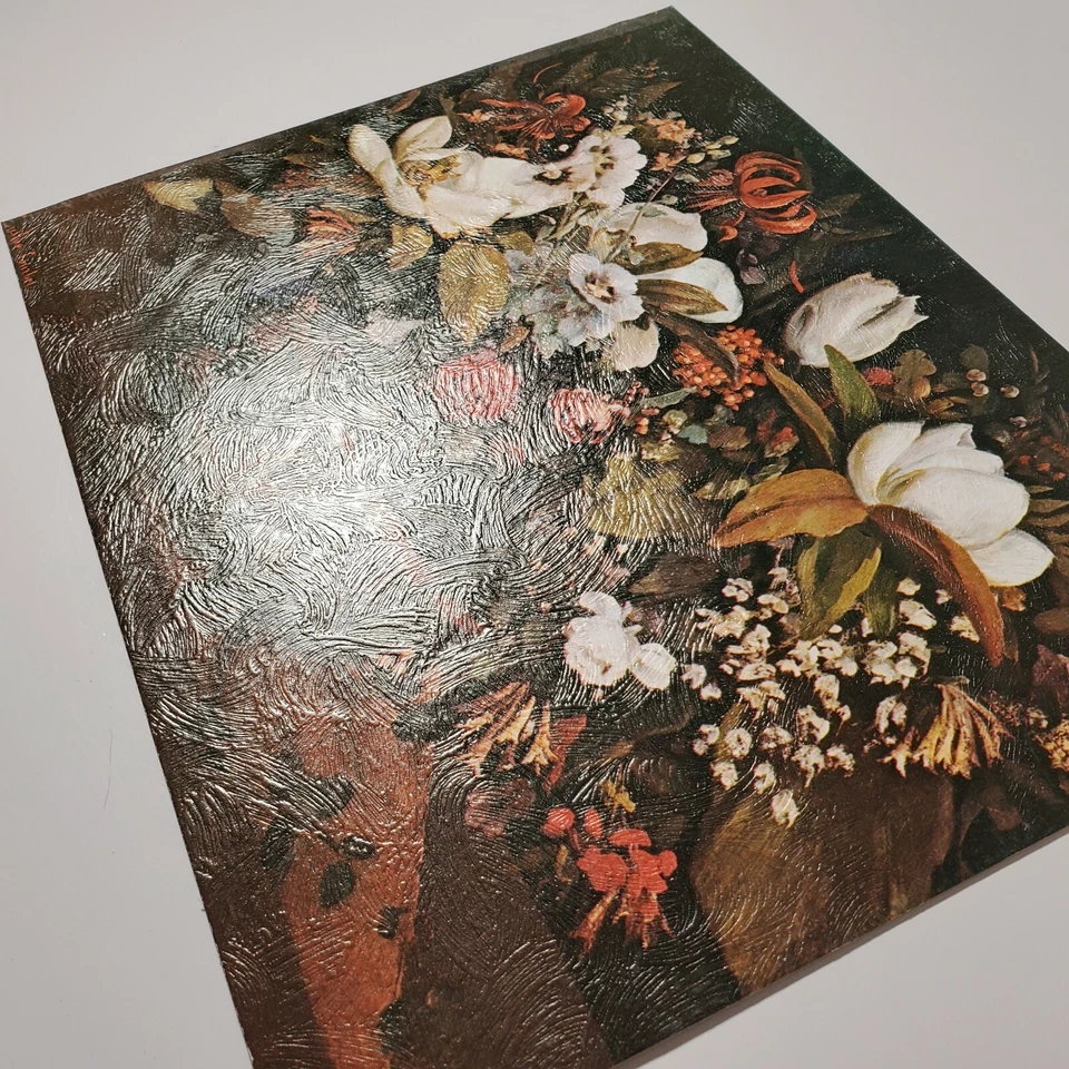 Vtg Conoco Gasoline Customer Appreciation 10"x8" Fine Art Print "Flower Basket" - Image 3 of 4