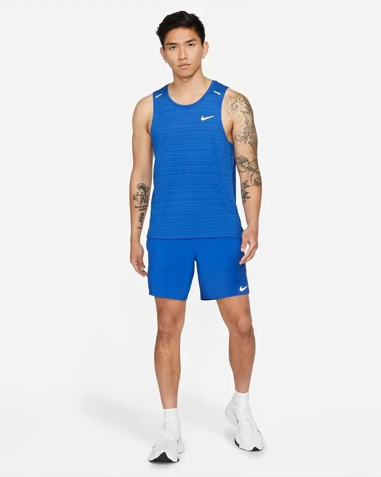 Nike Dri-Fit Flex Stride 7” Running Shorts Brief Lined Blue CJ5459 480 M_L_XXL
