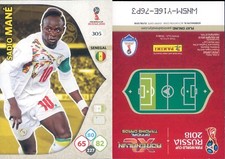 2018 Panini Adrenalyn XL World Cup Russia Soccer Cards - Checklist Added 23