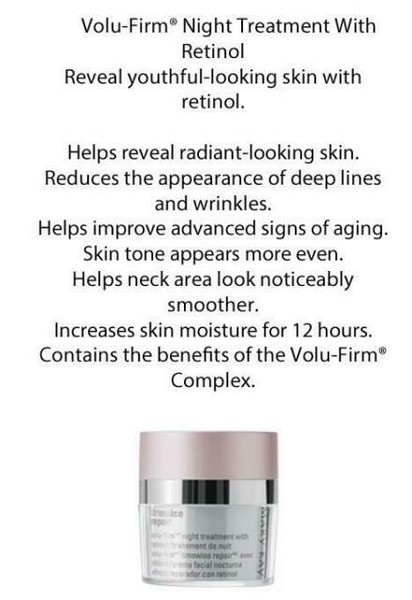 mary kay volu firm night cream